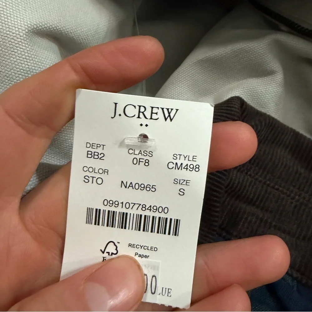 J crew stone Canvas work jacket